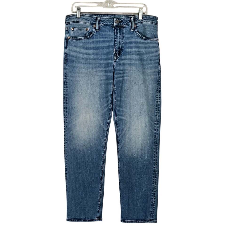 American Eagle Mens 33x30 Airflex+ Original Straight Jeans